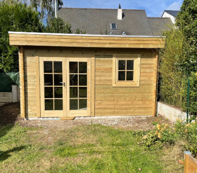 Abri de jardin en bois Toit Terrasse